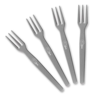 Currywurst pick stainless steel - set of 4
