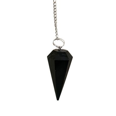 Pendulum with Chain, Black Tourmaline
