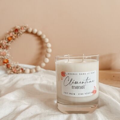 Monoi clementine - Large candle