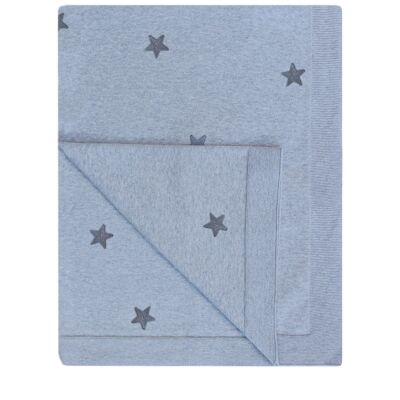 Twinkle, Twinkle Little Star Blanket Grey