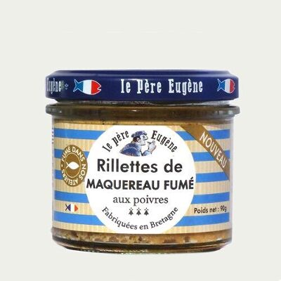 Smoked mackerel rillettes with peppers 90 gr