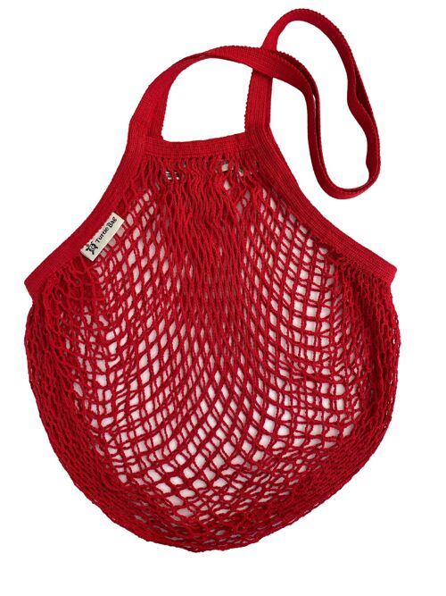 Long Handled string bag - Red