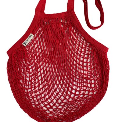 Long Handled string bag - Red