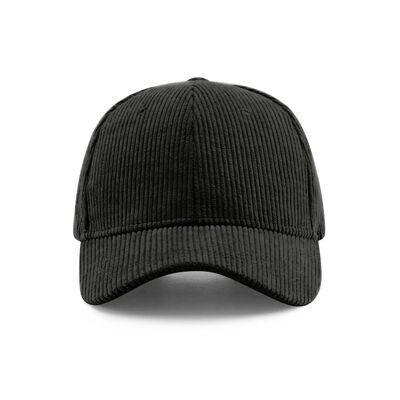 Legend Cap Basic - eindbaas - Velluto a coste - Nero