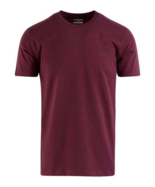 Legend T-Shirt - Short sleeve - eindbaas - Wine red