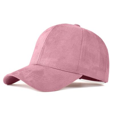 Legend Cap Basic - eindbaas - Suede - Pink