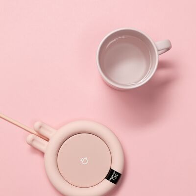 Giftly Smart Coaster Pro - Lapin Rose