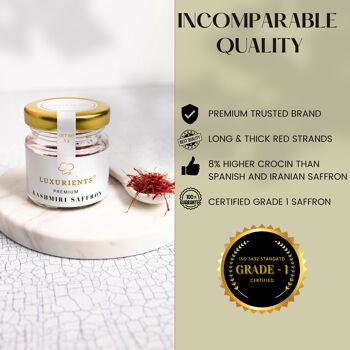 Safran Kashmiri Premium Luxurients - 0,5 gramme 7