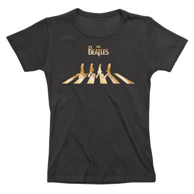Abbey Road Gold Ladies Fitted T-Shirt