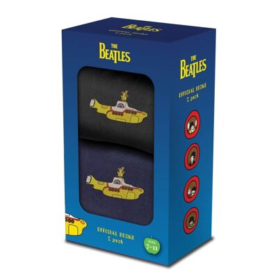 Yellow Submarine Embroidered Men’s Socks Set