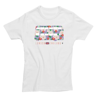 Bus Side Ladies Fitted T-Shirt