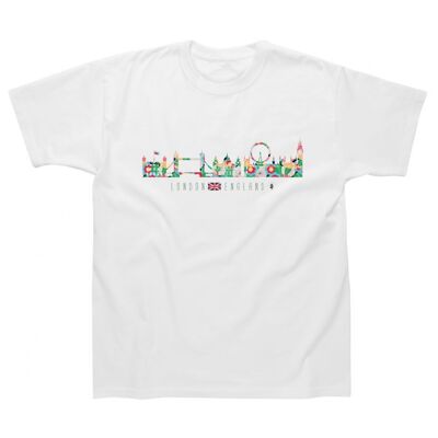 Skyline Flowers T-Shirt