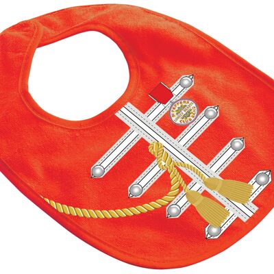 Red Sgt Pepper Uniform Bib