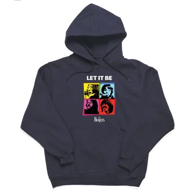 Let It Be Colourful Hooded Sweatshirt