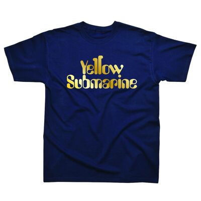 Yellow submarine gold t-shirt
