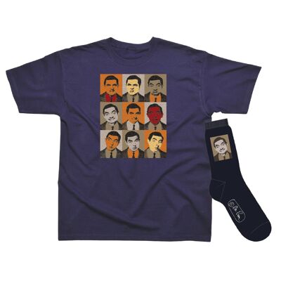 Nine Faces T-Shirt & Socks