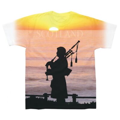 Piper at sunset sublimation t-shirt