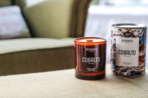 Cobalto scented candle intense