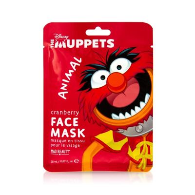 Mascarilla Facial The Muppets, Animal. Extracto de arandanos.