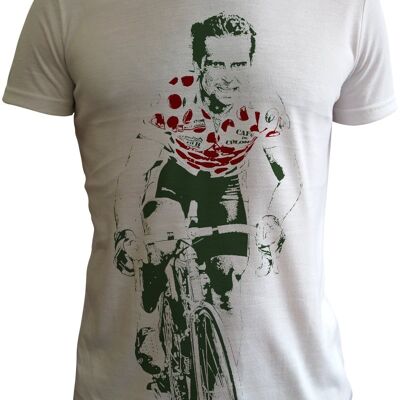 Bernard Hinault (Legends) t shirt by Lawrence Keogh/Phil O’Connor