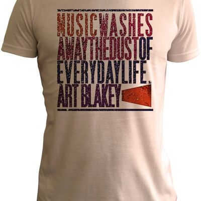 Art Blakey t shirt by Lee Frangiamore