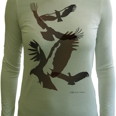 Californian Condor t shirt by Lawrence Keogh