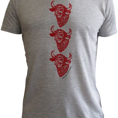 Endangered Species Asian Gaur tee shirt by Toshi