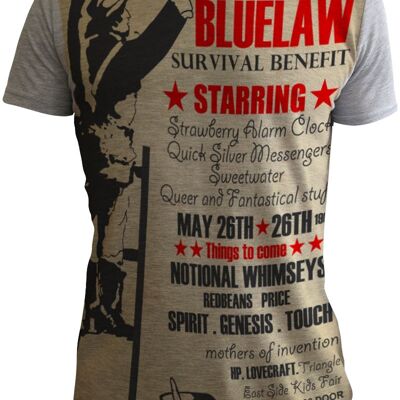 Bluelaw Vintage Poster t shirt