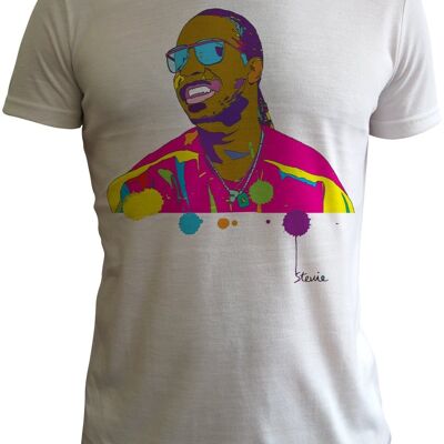 Stevie Wonder t shirt by Daniel Davidson