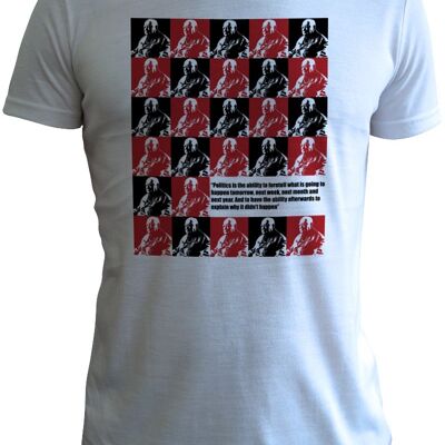 Churchill (politics) tee shirt by Lee Frangiamore