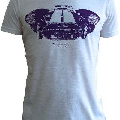 AC Cobra (purple) t shirt by Lawrence Keogh