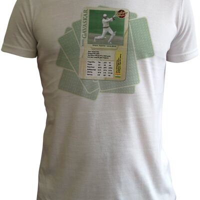 Cricket Heroes T shirts (Sunil Gavaskar) by Guy Pendlebury