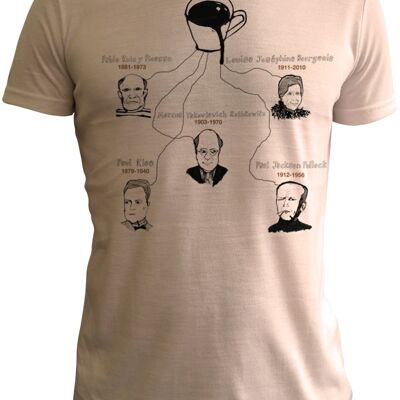 The Power of Coffee on Art t shirt by Daniel Davidson