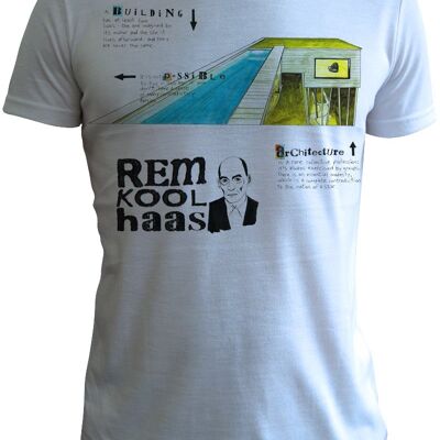 Rem Koolhass t shirt by Daniel Davidson