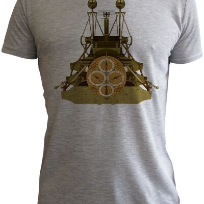 John Harrison’s 1st Sea Chronometer (from above) tee shirt by Yukio Miyamoto