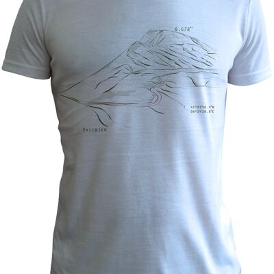 Tour de France Galibier tee shirt by Lawrence Keogh