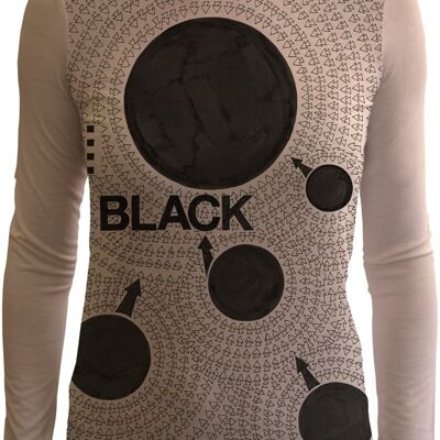 Colour cogs (black) T shirt by Daniel Davidson