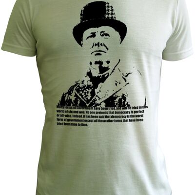 Churchill (democracy) t shirt