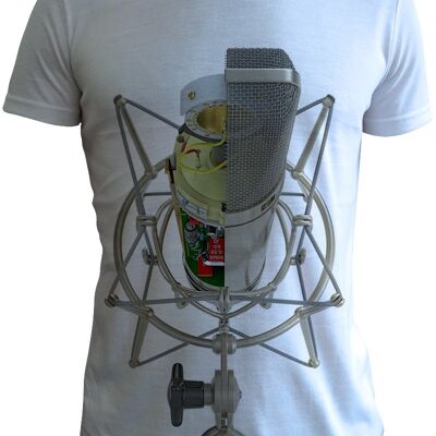 Neumann U87 Microphone (top down cutaway) by Yukio Miyamoto