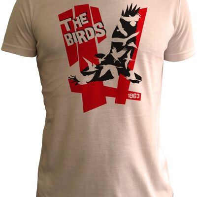 The birds t shirt by Lee Frangiamore