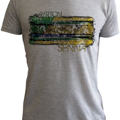 Ayton Senna t shirt (Brazilian colours)