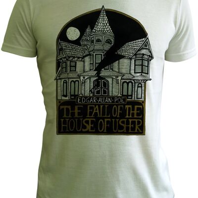 Edgar Allan Poe (House of Usher) t shirt by Ewelina Dymek
