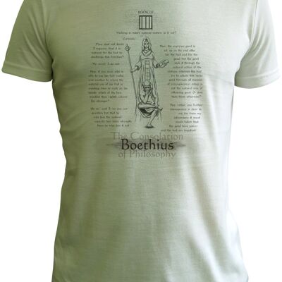 Boethius t shirt by Farbod Gorjian