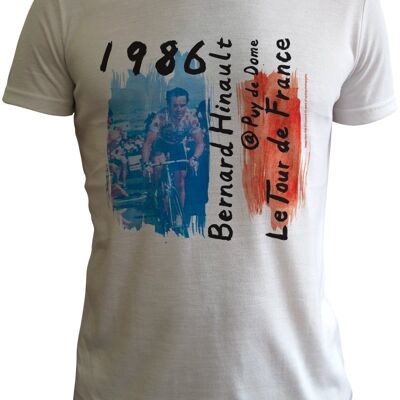 Bernard Hinault 86 tee shirt by Toshi/Phil O’Connor