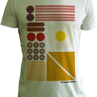 Full English Breakfast t shirt by Lee Frangiamore