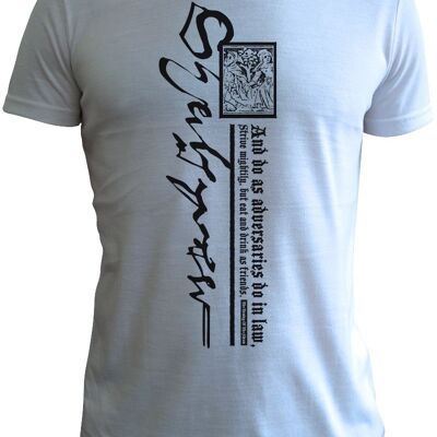 Shakespeare series (Taming of the Shrew) t shirt by Guy Pendlebury
