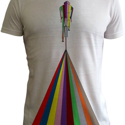 Leave a Trail of Colour t shirt by Daniel Davidson