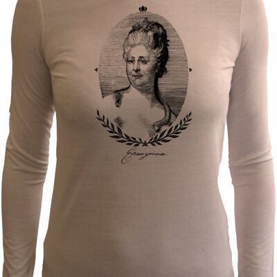 Catherine the Great t shirt by Anastasiya Tarasenko