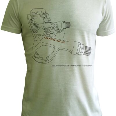 Dura-Ace SPD-R 7700 Pedals T shirt by Lawrence Keogh
