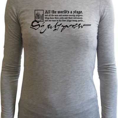 Shakespeare series (Globe) T shirts by Guy Pendlebury